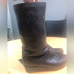 BLONDO Wool Lined Leather Boots